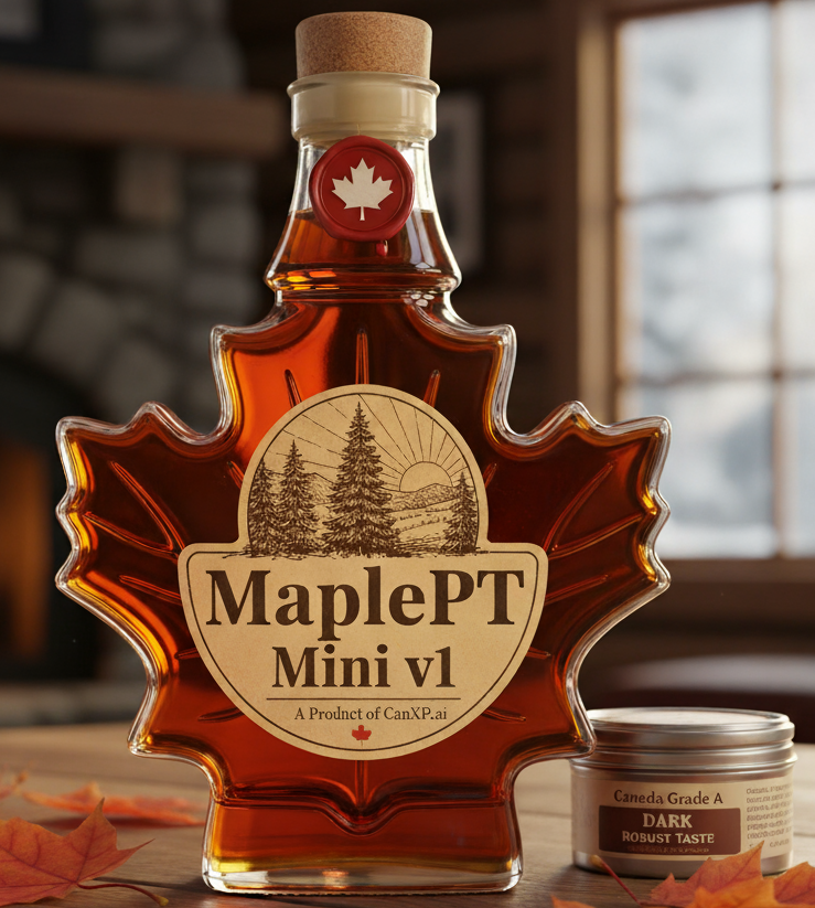 MaplePT Mini v1 — Sovereign Canadian AI